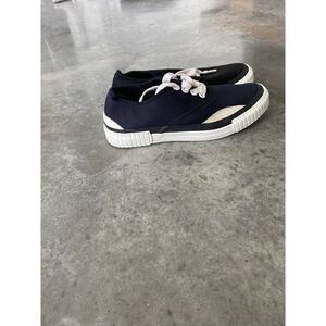 Julien David 39 Navy Blue Womens Size 39 Fashion Sneakers Shoes Lace Up US 8